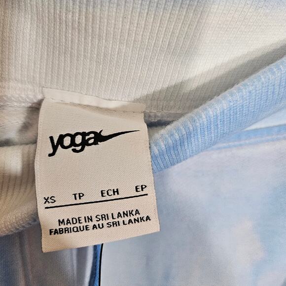 Nike Yoga Luxe Blue Joggers - Picture 12 of 13